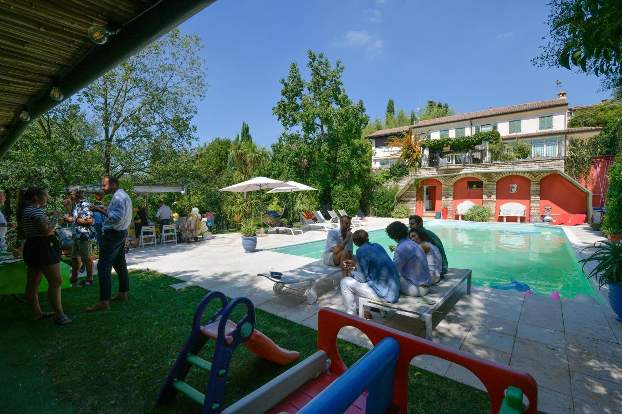 Villa Isidoro Ampio Parco ,Piscina Privata, Arte E Giochi , Fitness Verona Exteriér fotografie