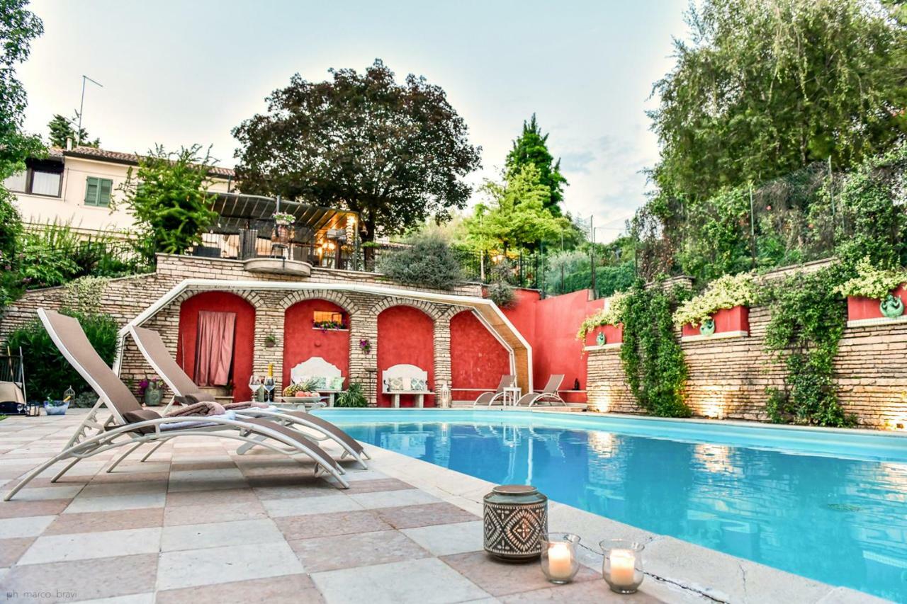 Villa Isidoro Ampio Parco ,Piscina Privata, Arte E Giochi , Fitness Verona Exteriér fotografie